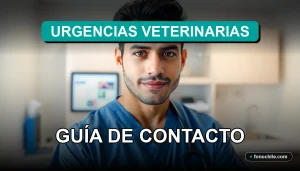 Guía de contacto para servicios de emergencia veterinaria en Santiago, disponible en 2026.