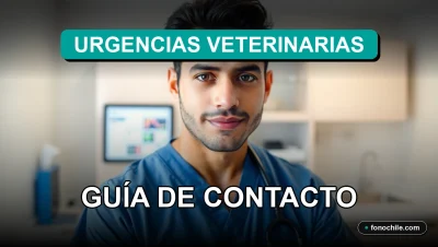 Guía de contacto para servicios de emergencia veterinaria en Santiago, disponible en 2026.