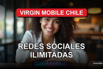 Virgin Mobile Chile 2026: Plan con redes sociales ilimitadas para jóvenes en Chile.