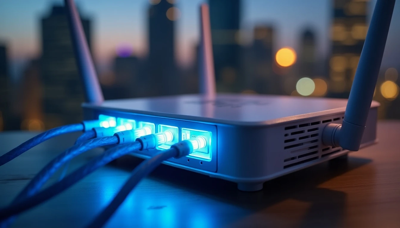 Router VTR Fibra Óptica 2026 en hogar moderno