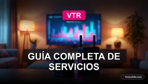 VTR servicios de internet y cable en Concepción, Chile 2026 - Guía completa de servicios para el hogar.