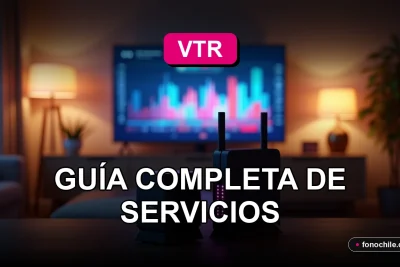 VTR servicios de internet y cable en Concepción, Chile 2026 - Guía completa de servicios para el hogar.