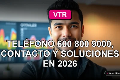 VTR servicio al cliente 2026, teléfono de contacto y soluciones en un entorno moderno y confiable.