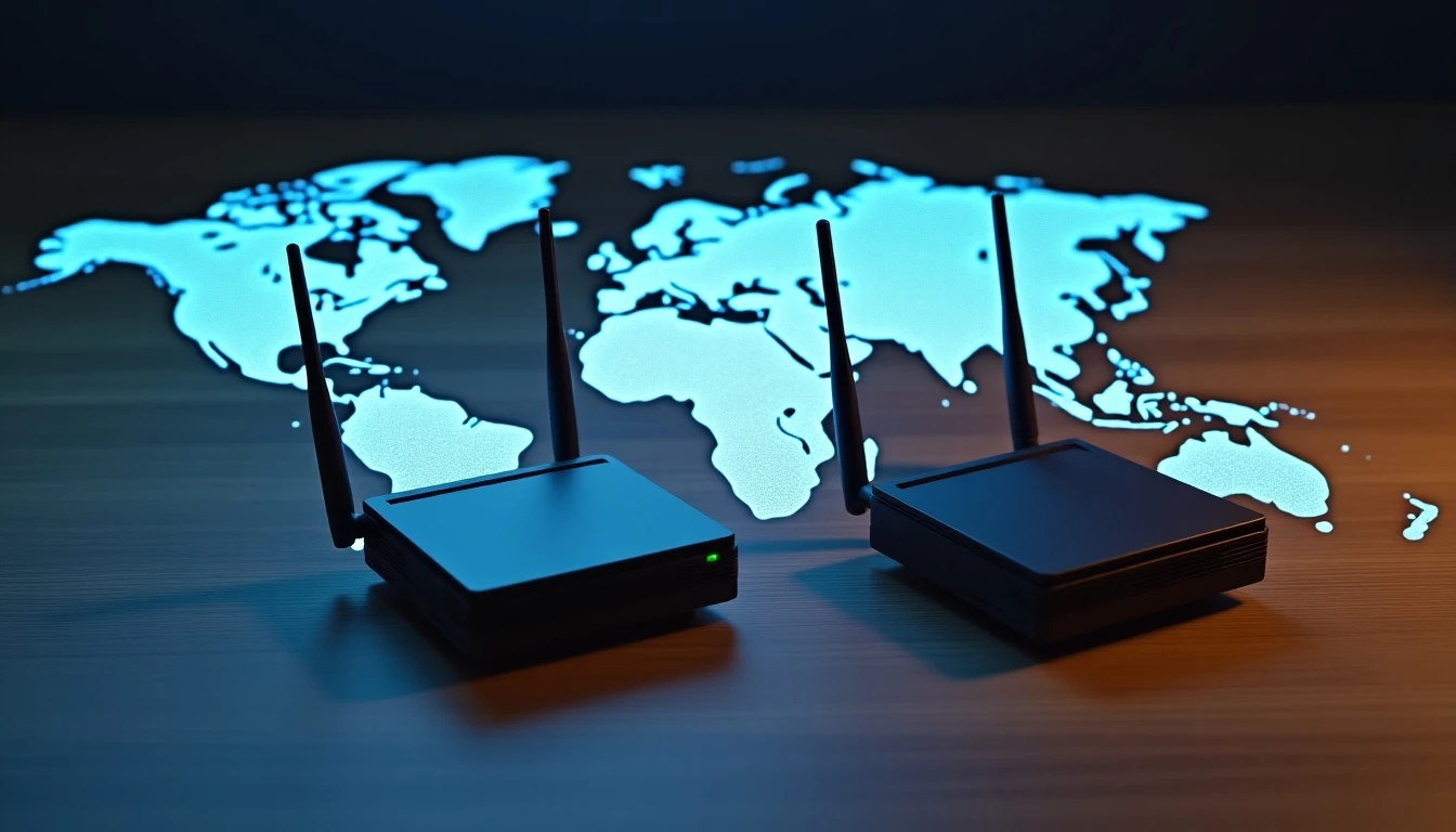 Comparativa visual de tecnología de fibra óptica VTR y Movistar en 2026