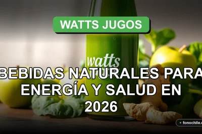 Botella de jugo natural de color verde vibrante junto a frutas frescas sobre una mesa de madera clara.
