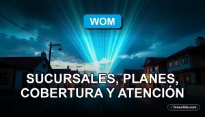 WOM 2026 en Castro: cobertura y planes de internet móvil en la Región de Los Lagos.