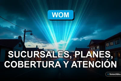 WOM 2026 en Castro: cobertura y planes de internet móvil en la Región de Los Lagos.