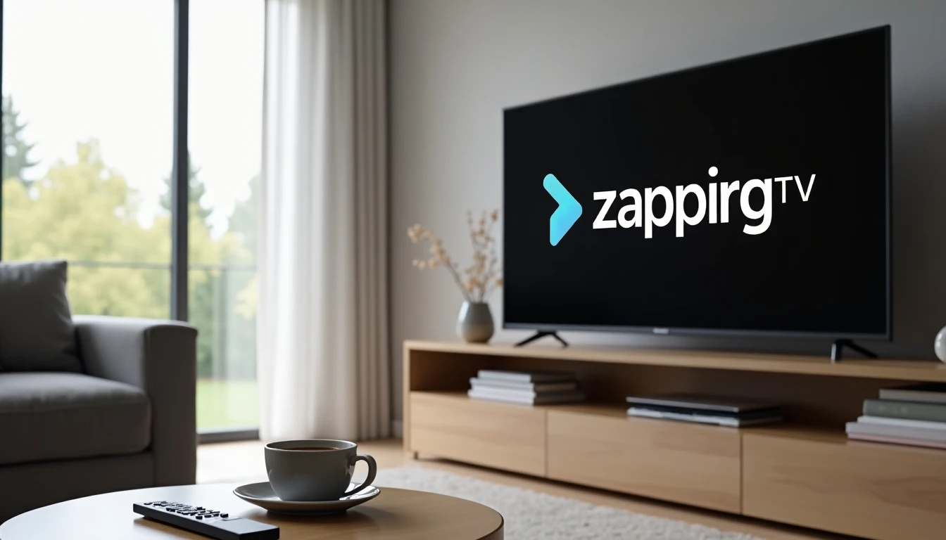 Zapping TV en un living moderno - Televisión por streaming sin cables en Chile