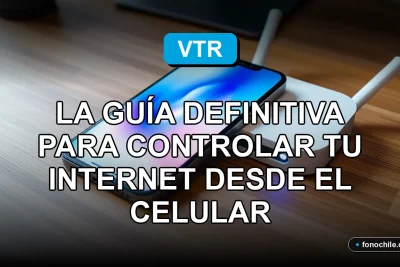 Aplicación VTR WiFi Pro para controlar tu internet desde el celular. Pantallas con gráficos abstractos de colores.
