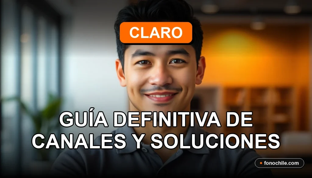 Atención al cliente de Claro 2026, guía de canales de soporte y soluciones para clientes en Chile.
