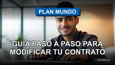 Una guía visual para modificar tu contrato de telecomunicaciones Plan Mundo 2026 de manera sencilla y segura.