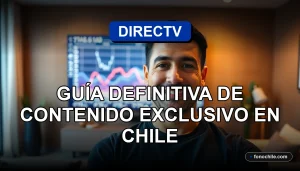 Guía definitiva de los canales premium de DIRECTV para 2026 en Chile, mostrando contenido exclusivo en una pantalla moderna.