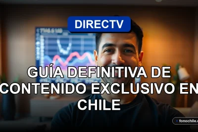 Guía definitiva de los canales premium de DIRECTV para 2026 en Chile, mostrando contenido exclusivo en una pantalla moderna.
