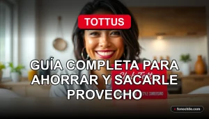 Una mujer sonriente muestra su tarjeta Club Tottus 2026 sobre un fondo nítido, destacando los beneficios y ahorros.