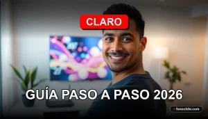 Guía para cambiar tu plan de internet Claro Hogar en Chile paso a paso 2026
