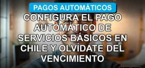 Hombre hispano sonriendo con confianza, representando la facilidad de configurar pagos automáticos para servicios básicos en Chile.