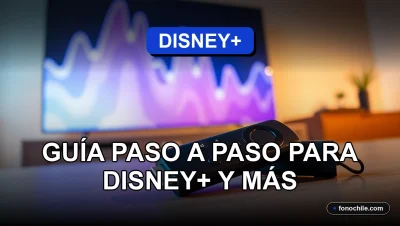 Guía para configurar Amazon Fire TV Stick en Chile y ver Disney Plus en la televisión