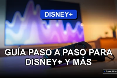 Guía para configurar Amazon Fire TV Stick en Chile y ver Disney Plus en la televisión