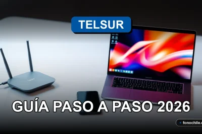 Guía de configuración de equipos Telsur 2026 en un entorno de oficina moderna