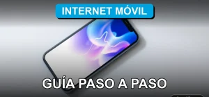 Guía para configurar internet móvil en Chile en el año 2026, mostrando un teléfono inteligente moderno.