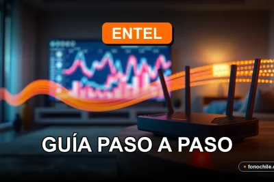 Guía para configurar un router propio en la red de fibra óptica Entel, conexión a internet de alta velocidad en Chile.