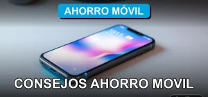Consejos para ahorrar en tu plan de telefonía móvil en Chile, mostrando un teléfono inteligente moderno.