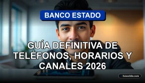 Guía de contacto de Banco Estado 2026: teléfonos, horarios de atención y canales digitales.