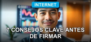 Contratar Internet en Chile: consejos clave antes de firmar un contrato de servicios.