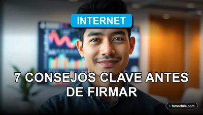 Contratar Internet en Chile: consejos clave antes de firmar un contrato de servicios.