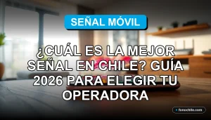 Comparativa de cobertura y velocidad de señal móvil en Chile para elegir la mejor operadora en 2026