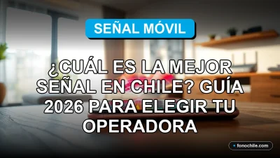 Comparativa de cobertura y velocidad de señal móvil en Chile para elegir la mejor operadora en 2026