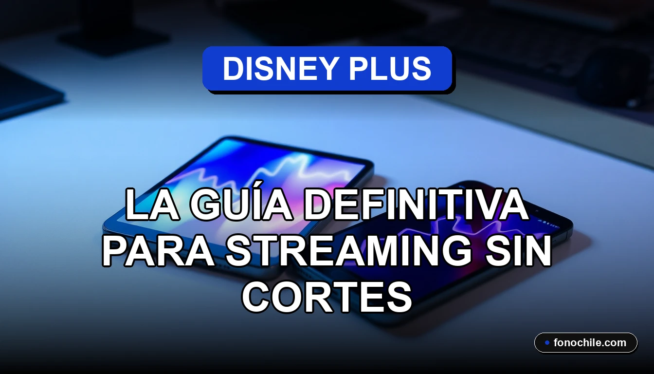Disney Plus en Chile: Streaming Sin Cortes 2026 - FonoChile