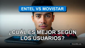 Comparativa de servicios de telecomunicaciones Entel y Movistar en Chile 2026 según opiniones de usuarios.