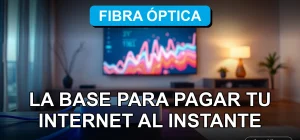 Fibra óptica de alta velocidad en Chile 2026, conexión instantánea para pagos y hogar inteligente.