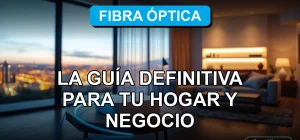 Fibra óptica de alta velocidad en Chile 2026, conexión para hogar y negocio, tecnología de internet del futuro.