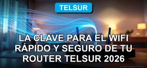 Fibra óptica Telsur 2026 conectando router WiFi moderno en hogar chileno.