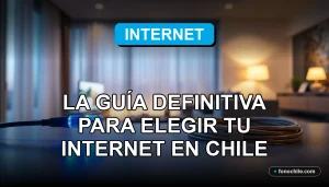 Comparación técnica entre cables de fibra óptica iluminados y cables de cobre tradicionales sobre una mesa de trabajo moderna en Chile.