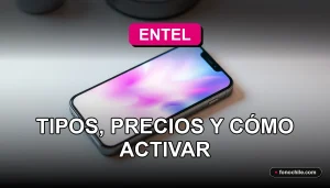 Guía completa de planes de internet móvil Entel 2026 sobre escritorio moderno