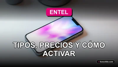 Guía completa de planes de internet móvil Entel 2026 sobre escritorio moderno