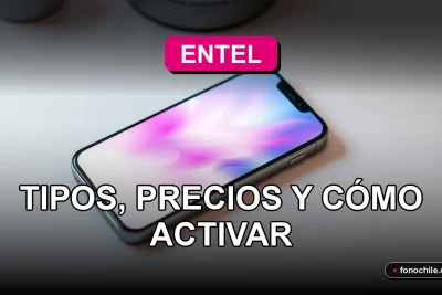Guía completa de planes de internet móvil Entel 2026 sobre escritorio moderno