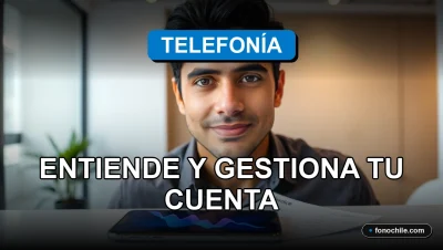 Una guía completa para entender y gestionar la factura de tu servicio de telefonía móvil en Chile.