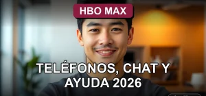 Soporte técnico de HBO Max en Chile, servicio al cliente disponible por chat y teléfono.
