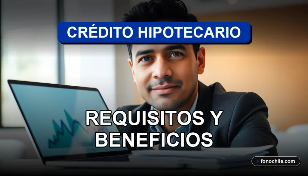 Guía completa sobre créditos hipotecarios en Chile para el año 2026, mostrando requisitos y beneficios financieros.