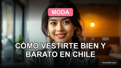 Guía de moda trendy 2026 para vestir bien y barato en Chile, estilo de vida moderno