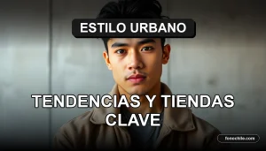 Guía de moda urbana chilena 2026 mostrando tendencias y tiendas clave en un contexto moderno.
