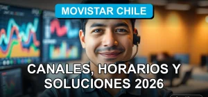 Guía de soporte técnico de Movistar Chile 2026: canales de atención y horarios de servicio al cliente.