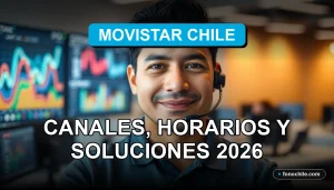 Guía de soporte técnico de Movistar Chile 2026: canales de atención y horarios de servicio al cliente.