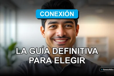 Hombre hispano sonriendo con confianza, representando servicio de internet de calidad en San Bernardo, Chile.