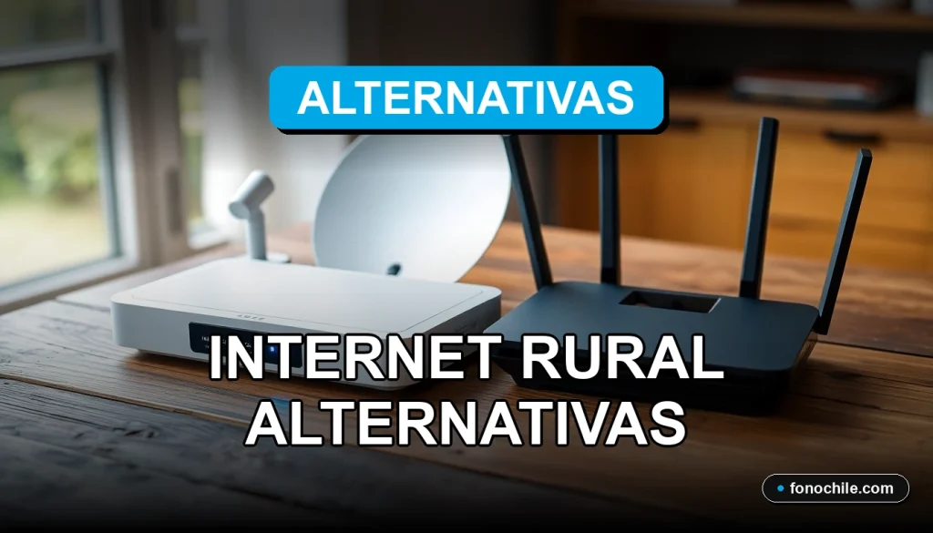 Soluciones de internet rural en Chile, conexión estable en zonas remotas.