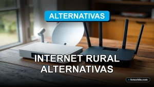 Soluciones de internet rural en Chile, conexión estable en zonas remotas.